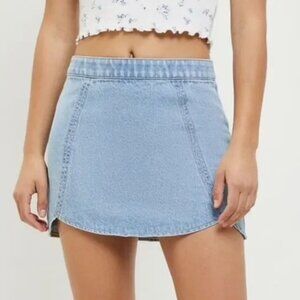 PacSun Blue Denim Mini Skirt